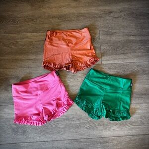 Tiger Friday Ruffle Shorts Set